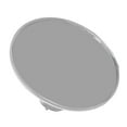 thumbnail image 1 of Small Magnifying Makeup Mirror, Compact Portable Small Magnifying Mirror White Handheld with Suction Cups for Precise Makeup 7x,10x, 1 of 7