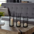 thumbnail image 2 of Danya B. Willow Iron Candleholder 3-piece Set, 2 of 7