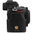thumbnail image 3 of MegaGear Ever Ready Genuine Leather Camera Half Case Compatible with Nikon Z50, 3 of 5