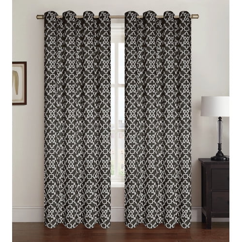 Kashi Home Alex Curtain Panels (Set of 2)