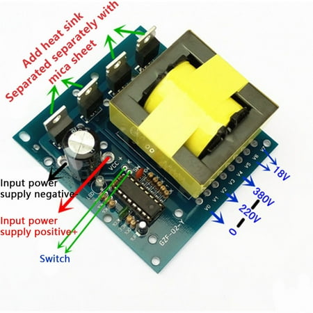 

Alextreme 500W Inverter Boost Board 220V Input Step Down Converter Power Converter for Professional Modification Tool