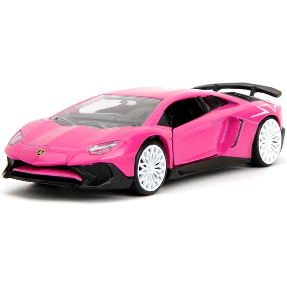 Pink Slips 1:32 Lamborghini Aventador Die-Cast Car, Toys for Kids and Adults