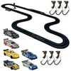1:32 Electric Power Digital Road Race Set with 6 Licensed Cars