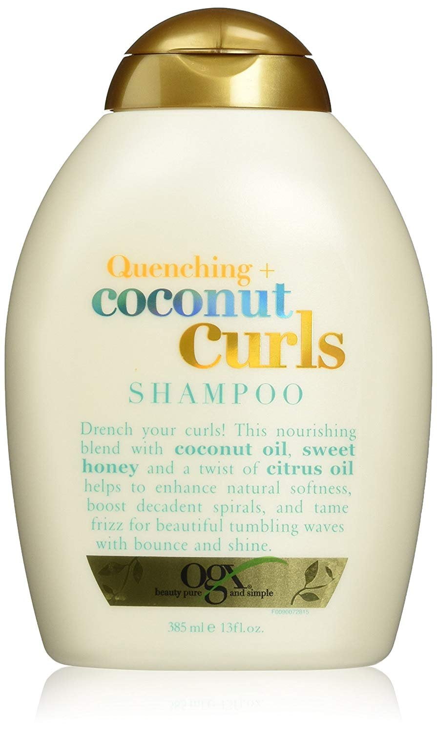 Organix Quenching Plus Curls Shampoo, Coconut, 13 Fluid Ounce Walmart