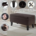 thumbnail image 5 of Pemberly Row Ottoman in Espresso, 5 of 8
