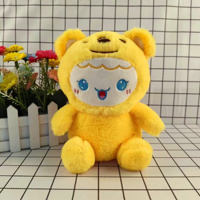 Fábrica 7 10 15 20 30cm grúa máquina Mini juguete de peluche máquina expendedora muñeca garra máquina de peluche juguetes de peluche con llaveros