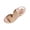 A Khaki, variant on Womens Sandals Women's Fashion Versatile Plus Size Thick Heel Roman Shoes for Spring And Summer Trendy Comfortable Sandals Brown 41