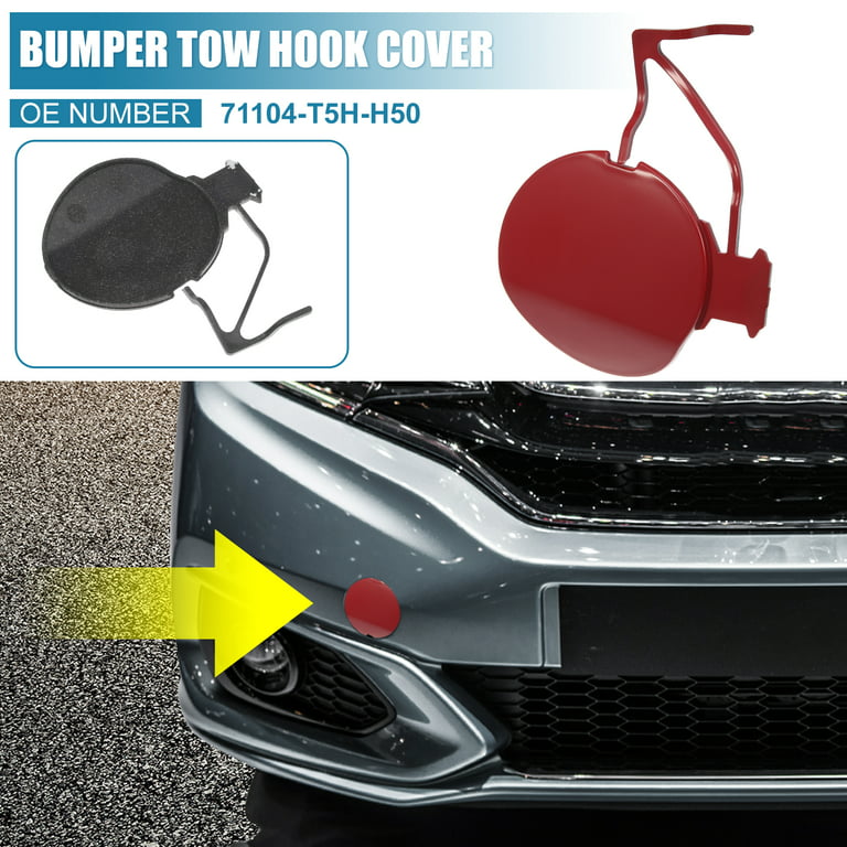 Car Front Bumper Towing Hook Eye Cover Cap Compatible With 2016 2017 2018  532850r080,532860r080