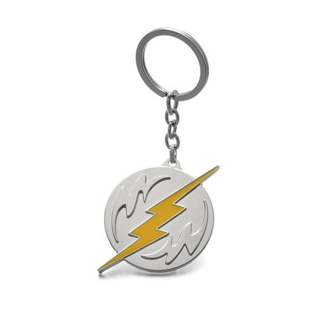- The Flash Lightning Keychain Logo Key Ring Key Holder Fashion Jewelry