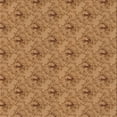 thumbnail image 1 of Ahgly Company Indoor Square Patterned Mahogany Brown Novelty Area Rugs, 7' Square, 1 of 6