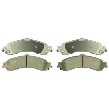 Gridiron Brakes Semi-Metallic Rear Brake Pad Set Driver and Passenger Side