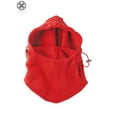 thumbnail image 3 of Luxtrada Warm Fleece Balaclava Windproof Ski Mask Ski Bike Full Face Mask Neck Warmer Winter Sports Cap (Red), 3 of 9