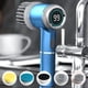 thumbnail image 2 of Fregadoras Eléctricas Portátiles, Cepillo de Limpieza Eléctrico, Fregadora Eléctrica Inalámbrica, Fregadoras Eléctricas de Cabezales Múltiples, Gris, 2 of 5