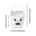 thumbnail image 3 of Halloween Cute Cotton Rope Baskets,Halloween Trick Or Treat Basket,Woven Storage Basket,Halloween Decorations Indoor, 3 of 5