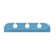 thumbnail image 3 of Organizador de clips para cables de escritorio, gestión de soporte de cables para , 3 ranuras, azul, nuevo Baoblaze Adhesivo de soportes de alambre, 3 of 8
