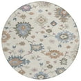 thumbnail image 2 of Addison Rugs Chantille Indoor/Outdoor Transitional Global Ivory Washable Round Rug, 8' x 8', 2 of 6