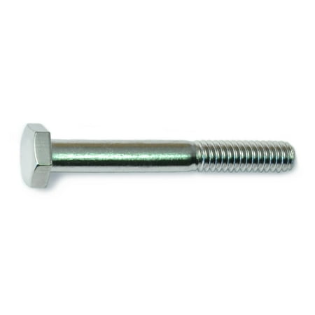 

1/4 -20 x 2 Polished 18-8 Stainless Hex Cap Screws (5 pcs.)