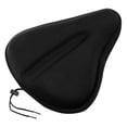 thumbnail image 1 of Mountain Bike Comfort Soft Gel Pad Cushion, Saddle Seat Cover, Non-Slip Wear-Resistant, Sponge Filled, Concave Design, Ideal for Long-Distance Cycling, Easy to Install, 1 of 6