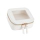 thumbnail image 4 of Bolsa de maquillaje, neceser de viaje, transparente, mini, portátil, multiusos, para adolescentes. blanco, 4 of 9