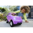 Barbie Sweet Orchard Farm Doll with FourSeat Purple OffRoading Toy Car Set