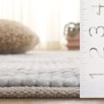 thumbnail image 5 of SAFAVIEH Natura Blazhe Checkered Area Rug, Light Blue/Ivory, 8' x 10', 5 of 11