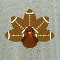 thumbnail image 3 of CafePress - Football Turkey - Women's Nightshirt, 3 of 4