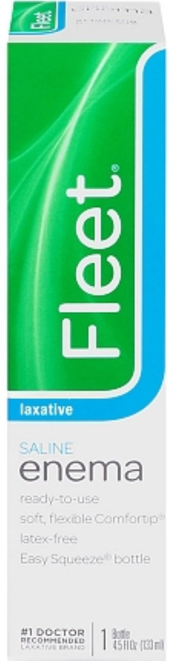 Fleet Saline Enema 4.50 oz - (Pack of 2)