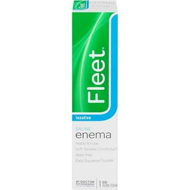 Fleet Saline Enema 4.50 oz (Pack of 4)
