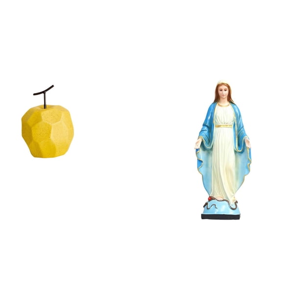 figura de arte,Escultura de fruta de porcelana decorativa para el hogar.,Estatua de fruta,decoración,adorno,fruta,figurita,oficina,Estatua católica,Colección de estatuas y figuras religiosas