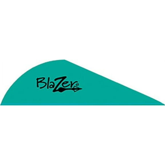 Bohning 10832-TL Blazer 2" Teal Vanes (100 Pack)