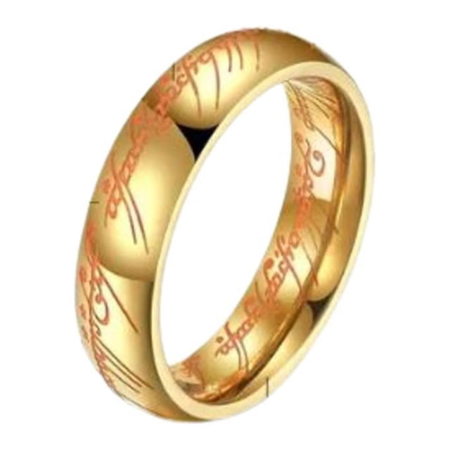 Anillo Único Tolkien Señor De Los Anillos El Original 10 Genérica Señor de los Anillos