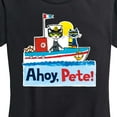 thumbnail image 3 of Pete The Cat - Ahoy Pete - Women's Short Sleeve Graphic T-Shirt, 3 of 6