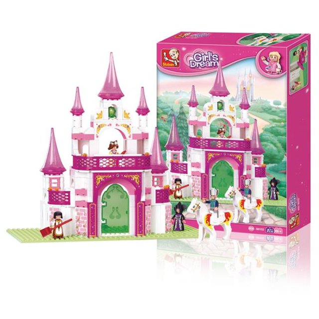 Texas Toy Distribution 153 Ensemble de Construction Palais de Rêve pour Filles, 271 Pcs