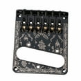 thumbnail image 5 of Chrome Plated Guitar Hardtail Saddle Bridge for Fender Telecaster Tele Electric Guitar, 5 of 9