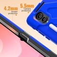 thumbnail image 7 of Case for Samsung Galaxy Tab S11 Ultra 14.6 inch 2025 Released, 360 Degree Rotating Hand Grip Shockproof Cover with Shoulder Strap, Blue, 7 of 7