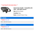 thumbnail image 2 of Interior Door Handle - Compatible with 2003 - 2004 GMC Sonoma, 2 of 2