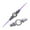 Light Purple, variant on Double Edged Fire Spinning Light Sword, Stretching Blades With Rotating Mechanism, Colorful Led Lights & Laser Effects, Rotates Smoothly For Interactive Play, Extends To Adjust