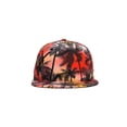 thumbnail image 2 of Gorra snapback ajustable JBZ Graffiti Galaxy de visera plana, 2 of 9