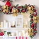 thumbnail image 4 of Decoraciones para lazos del árbol de Navidad | Lazos de envoltorio navideño de terciopelo de tela | Conjunto de 5 | Rojo Azul Amarillo Beige | 17x21cm | Adorno duradero para guirnaldas, puertas,, 4 of 6