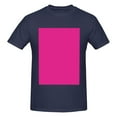 thumbnail image 4 of Bingfone Darkmagenta Men'S Loose Fit Short-Sleeve Pocket T-Shirt, 4 of 7
