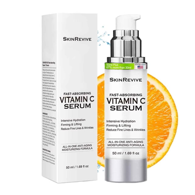 Sérum Anroha SkinRevive Vitamina C para mujeres mayores de 70 años 50 ml