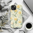 thumbnail image 6 of Soft Yellow Tulip Phone Case – Pastel Floral Spring Aesthetic Phone Cover for iPhone 16 15 14 13 12 11 Pro Max, 6 of 6