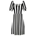 thumbnail image 6 of Black & White Striped Dress Dress summer dresses for women 2024 dress summer, 6 of 7