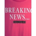 thumbnail image 2 of Hybrid Juniors' Breaking News Graphic T-Shirt, 2 of 6