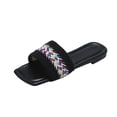 thumbnail image 2 of Sandalias de fondo plano con punta abierta y viento étnico para mujer, cómodas, para playa, para mujer Wmkox8yii  hj789, 2 of 6