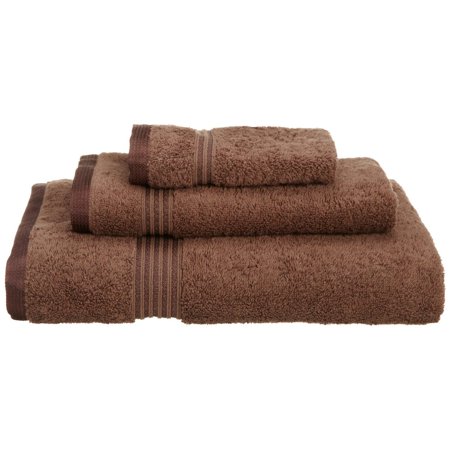 Egyptian Cotton 600 GSM, 3-Piece Towel Set, 1 Bath, 1 Hand, 1 Face Mocha