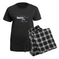 thumbnail image 5 of CafePress - Theatre Is My Passion Pajamas - Women's Short Sleeve Print T-Shirt and Pants Dark Cotton Pajama Set, 5 of 7