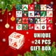 thumbnail image 4 of 24 Cajas de Calendario de Adviento Navideño, Cajas de Regalo con Cuenta Regresiva de Adviento de 24 Días, Cajas de Cartón con Números Navideños para Fiestas Infantiles y Familiares, Juegos y Activida, 4 of 5