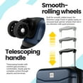 thumbnail image 4 of Skyway Luggage Silverton 28" Hardside 8-Wheel Large Check-In Expandable Spinner with TSA Lock, 4 of 10