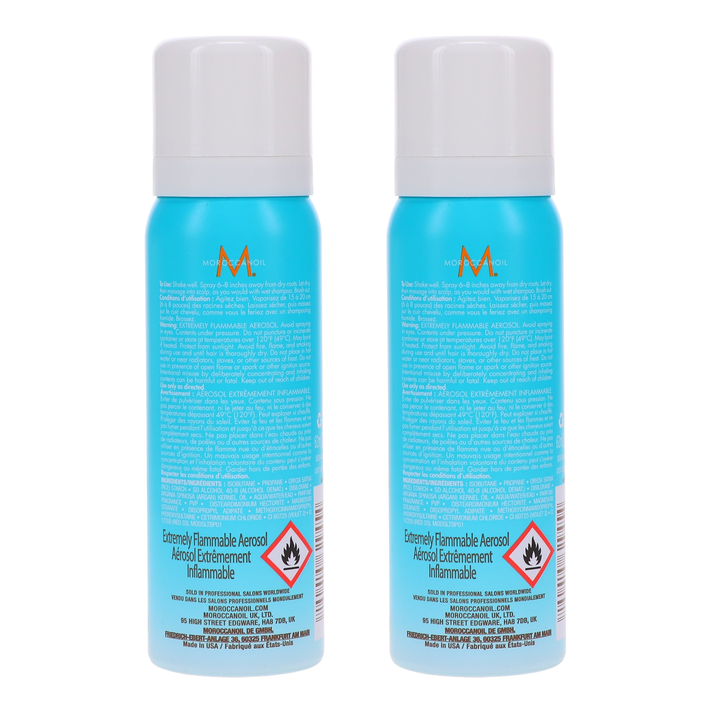 Moroccanoil Dry Shampoo Light Tones 1.3 oz 2 Pack